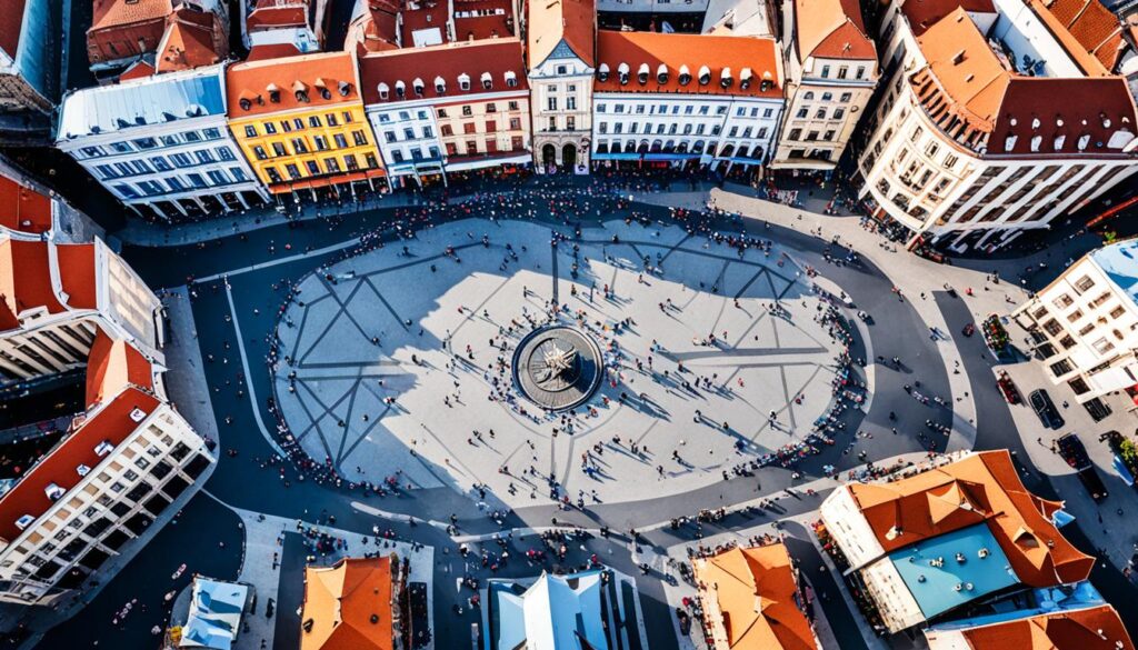 Timisoara city squares