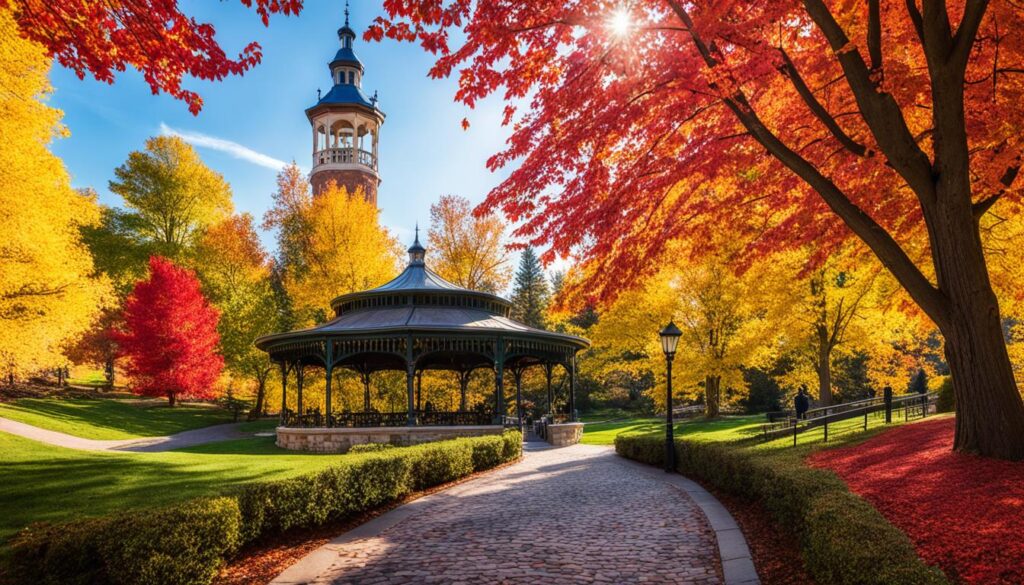 Tivoli Park's Fall Foliage