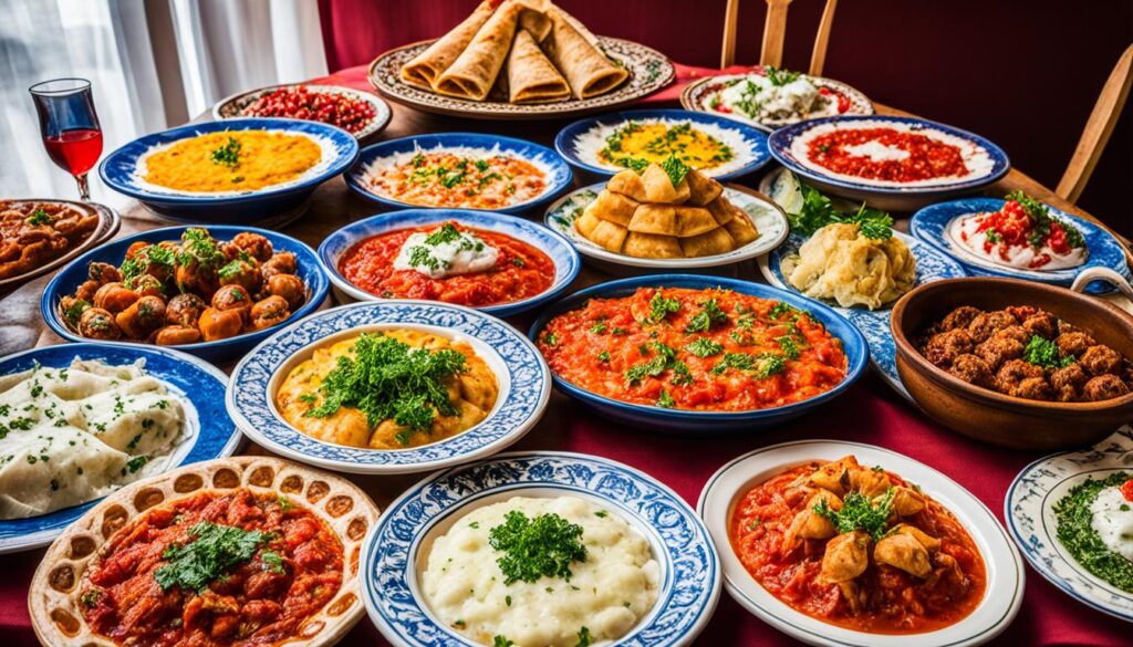 Traditional Bulgarian cuisine in Sofia
