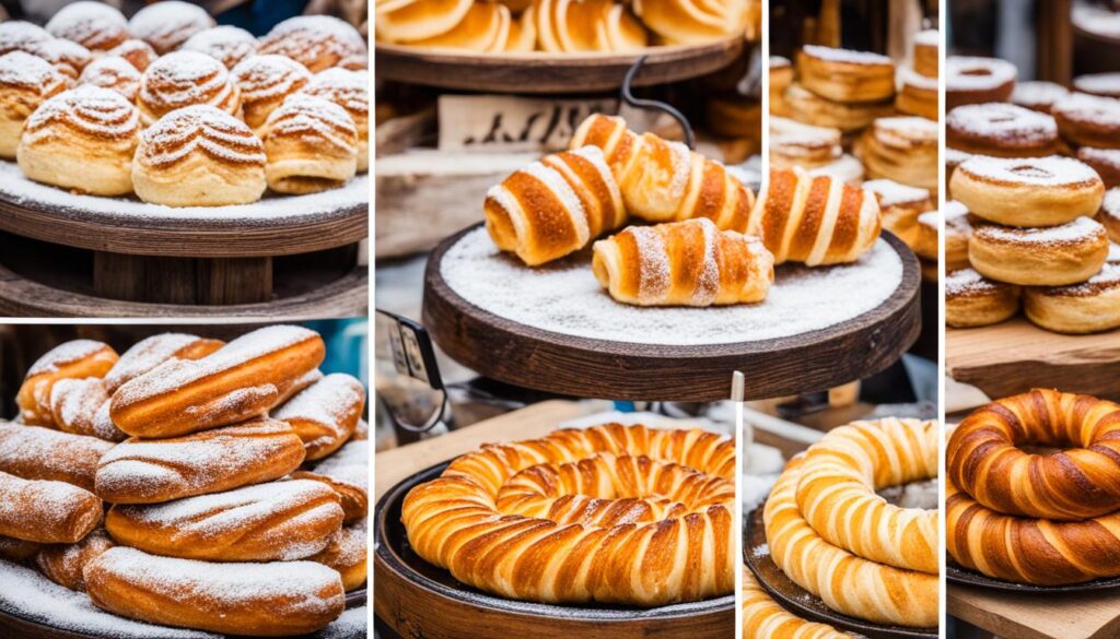Traditional Slovak pastries in Bratislava