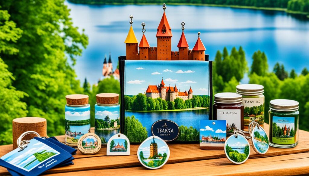 Trakai Castle souvenirs