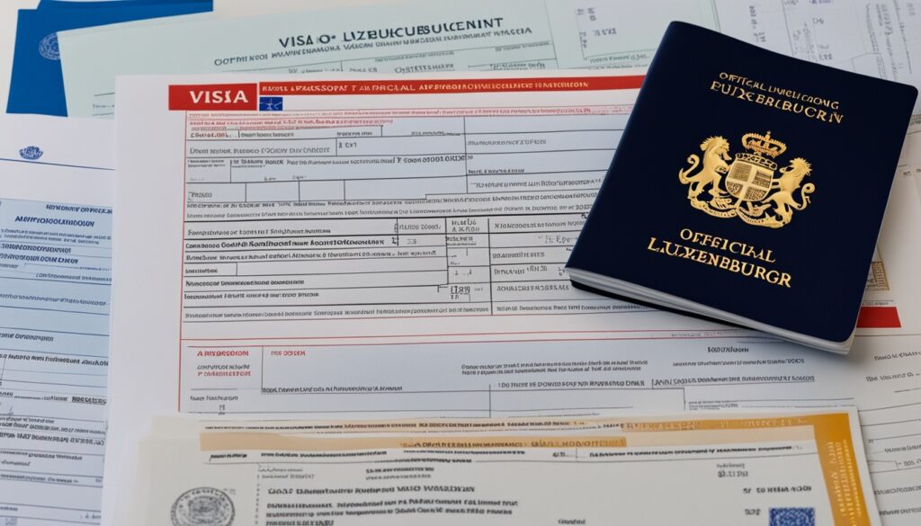 Travel documents for Luxembourg City