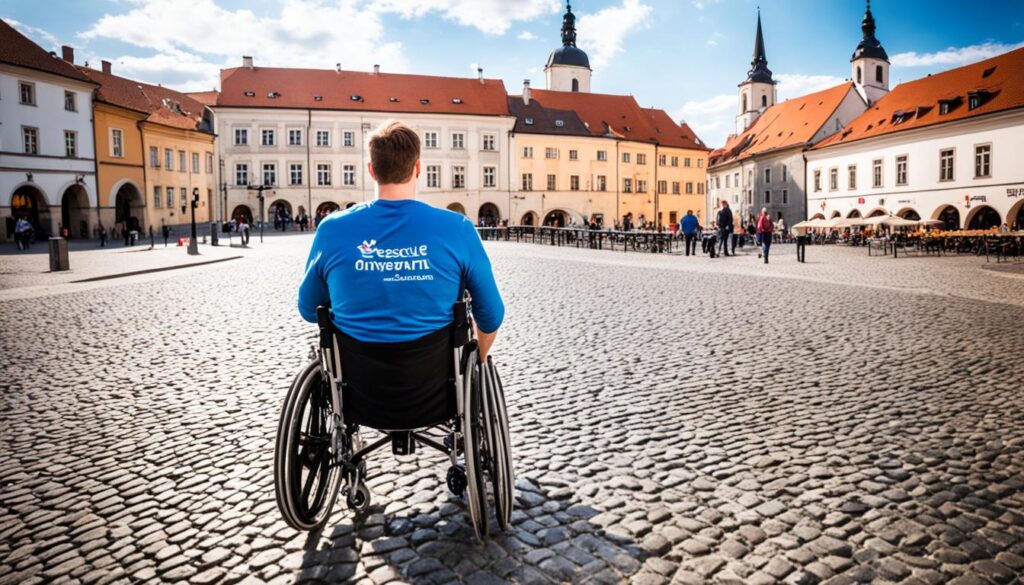 Trnava accessibility for people with disabilities