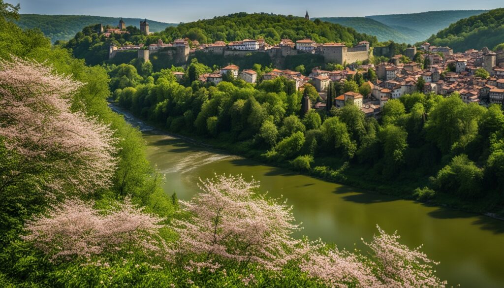 Veliko Tarnovo in Spring