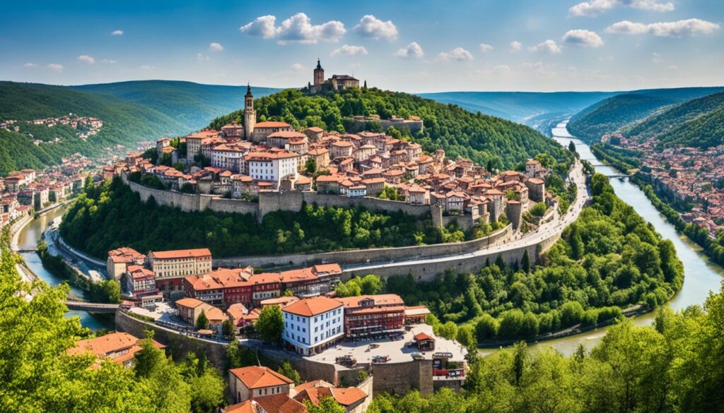 Veliko Tarnovo, medieval capital of Bulgaria
