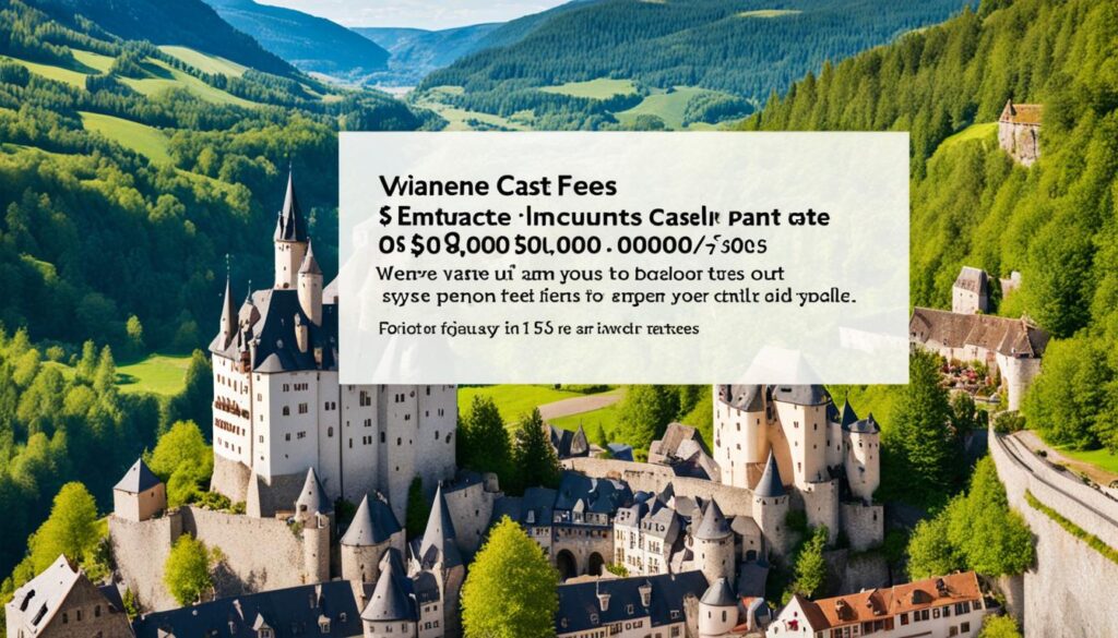 Vianden Castle Entrance Cost