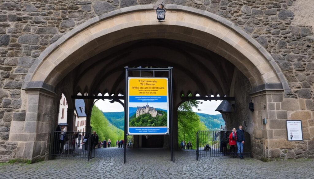 Vianden Castle entrance fee