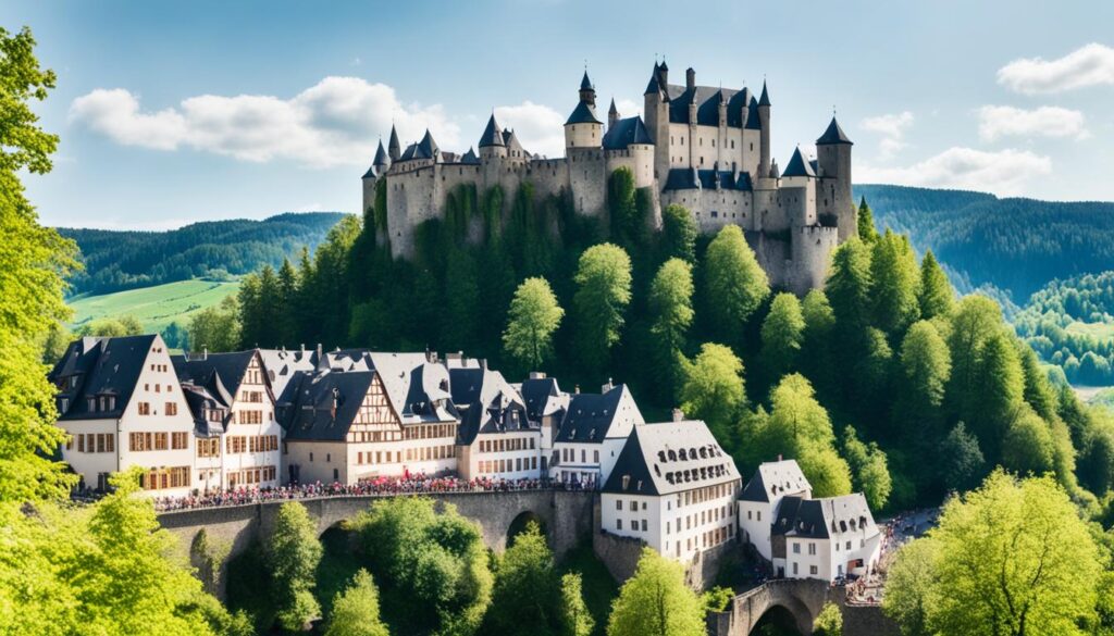 Vianden Castle tour availability