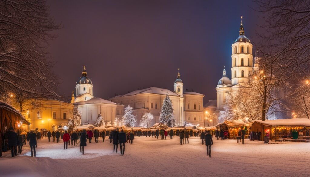 Vilnius winter wonderland