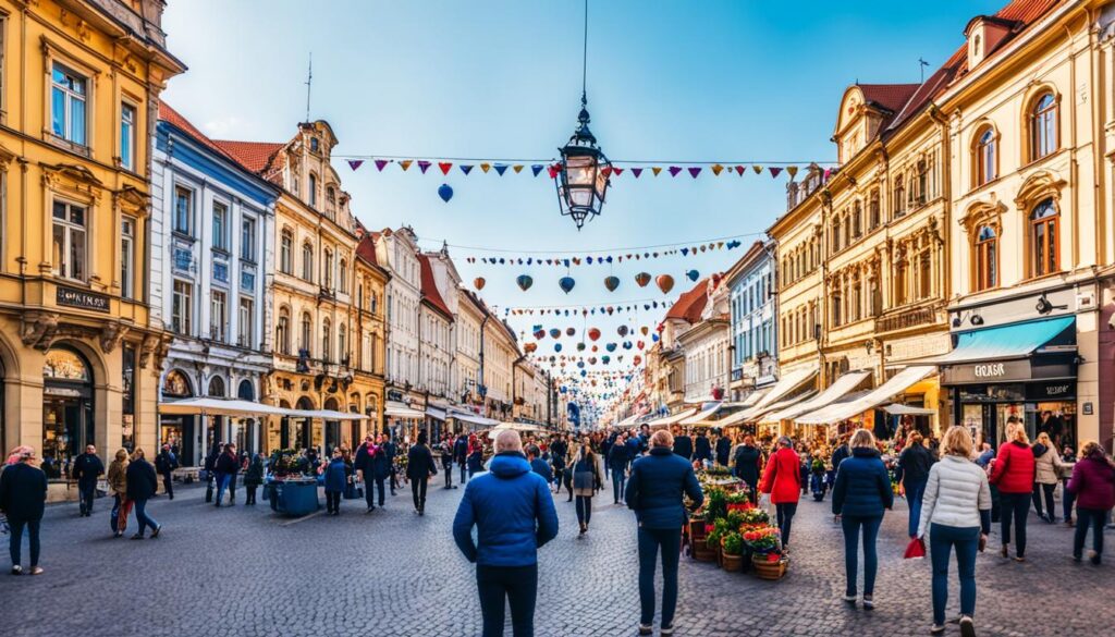 Walkable Shopping Streets in Timisoara