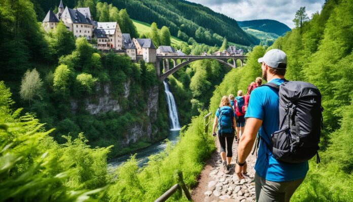 What are some activities to do in Vianden besides visiting the castle?