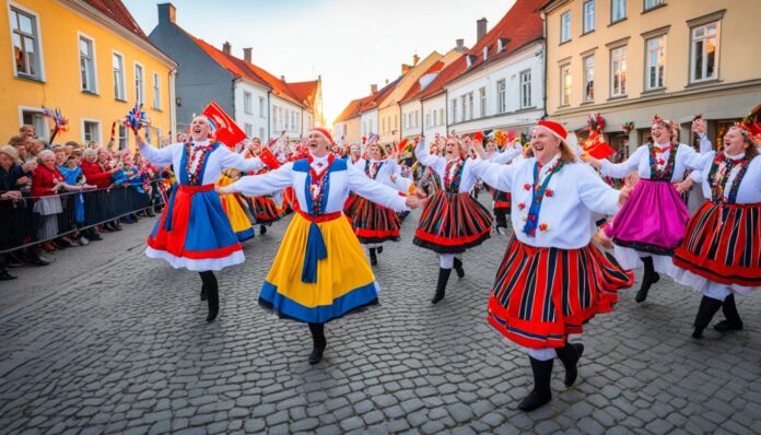 What are some traditional Estonian festivals happening in Haapsalu?