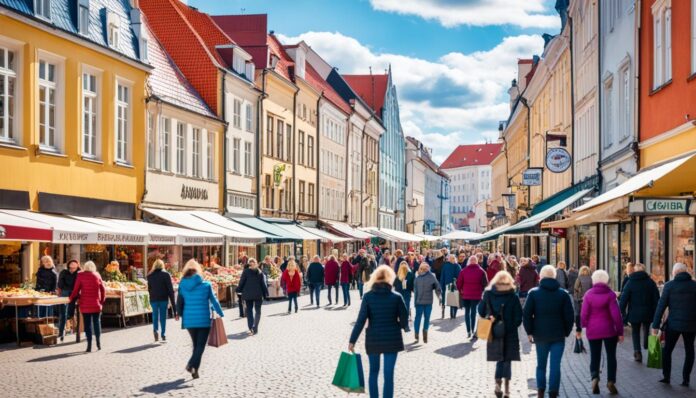 What are the best options for shopping in Liepaja?