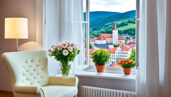 What are the best places to stay in Banská Bystrica for a charming atmosphere?