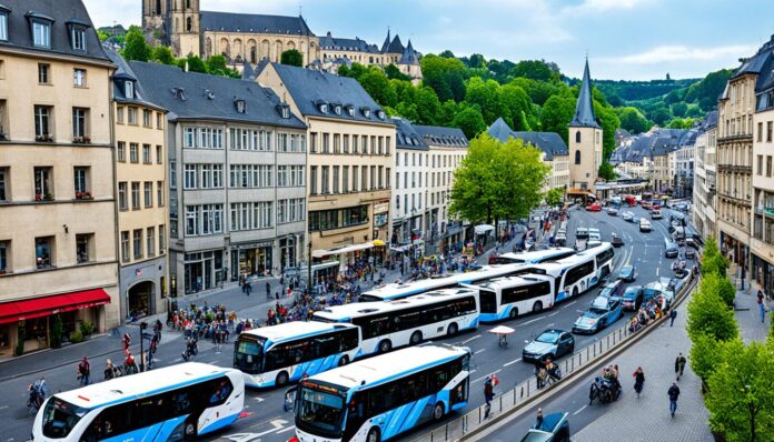 What is the best way to get around Luxembourg City?