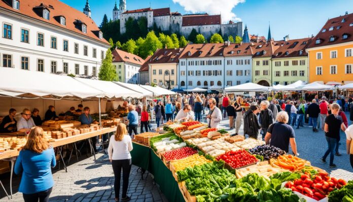 What is the food scene like in Ljubljana?