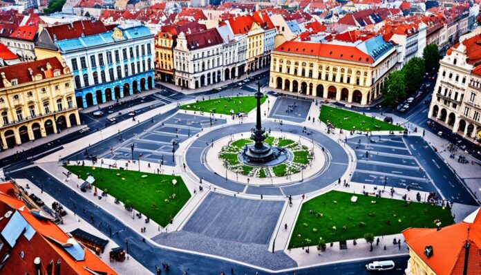 What is the history behind Timisoara's squares?