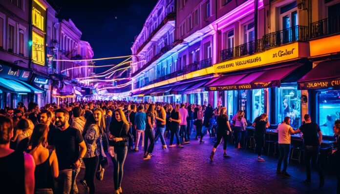 What is the nightlife scene like in Burgas?