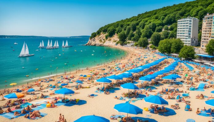 When is the best time to visit Varna for swimming?
