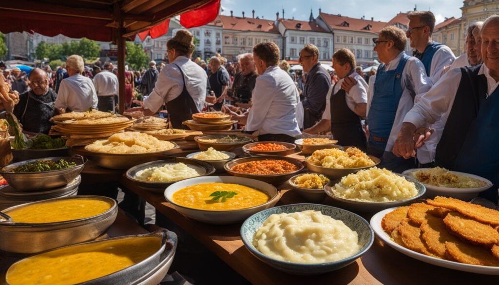 authentic Slovak food in Košice