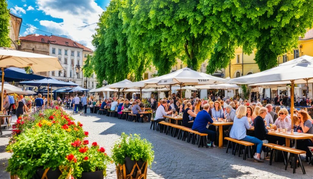 best outdoor cafes in Cluj-Napoca
