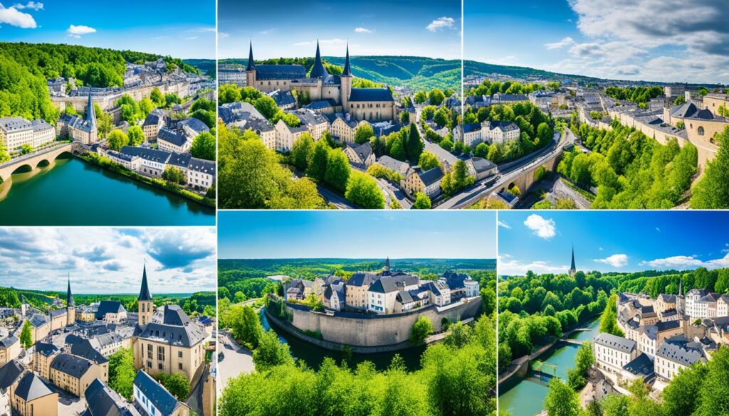 districts in Luxembourg City