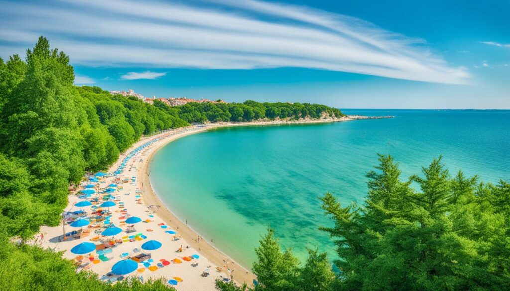eco-friendly beaches Varna