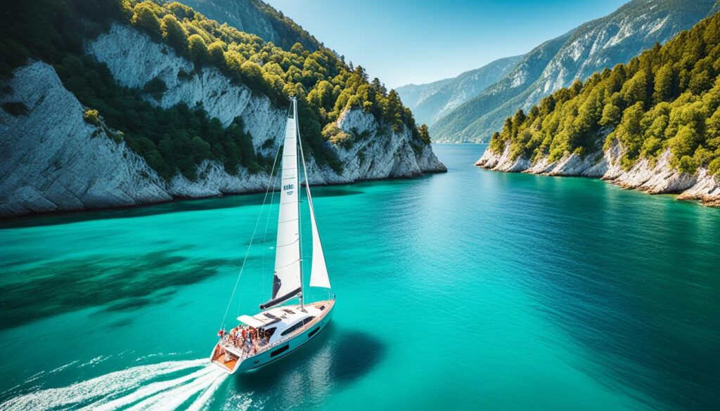 explore Slovenian coast by boat