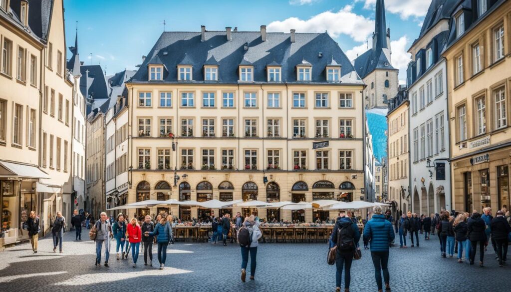 explore on foot Luxembourg City