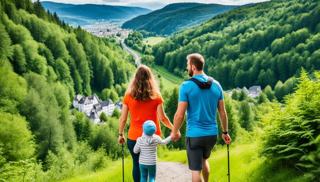 family-friendly hiking trails Clervaux