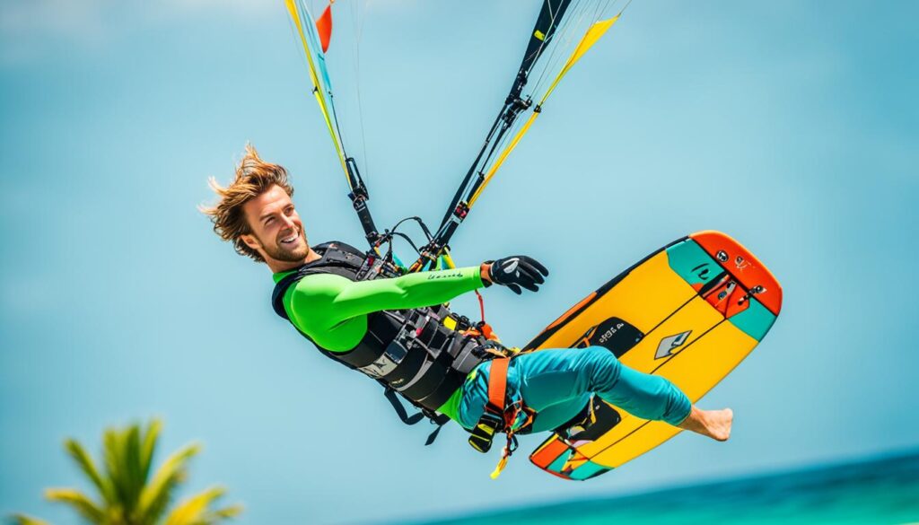 kiteboarding instruction in Nida