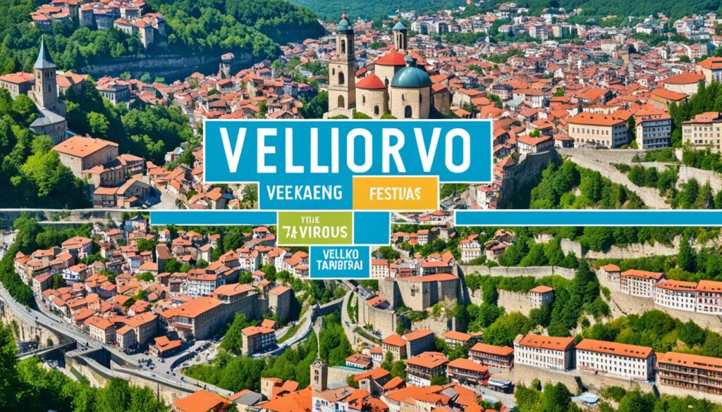local festivals and events calendar for Veliko Tarnovo