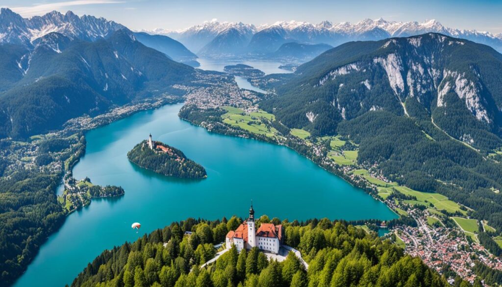paragliding spots in Bled