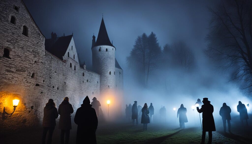 paranormal experiences at Cesis Castle