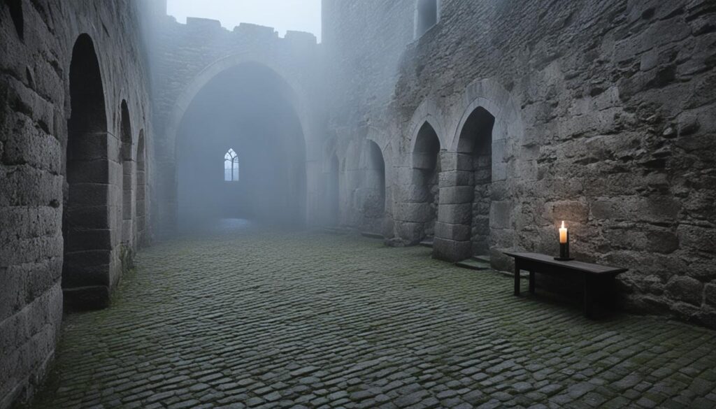 paranormal experiences at Cesis Castle