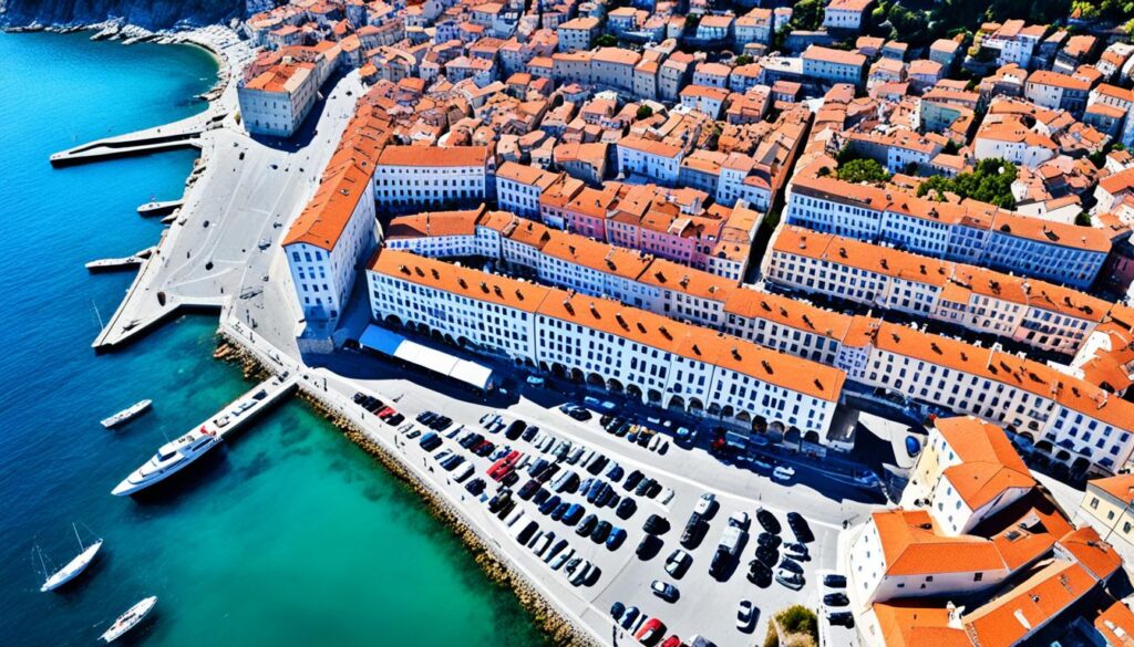 parking garages in Piran