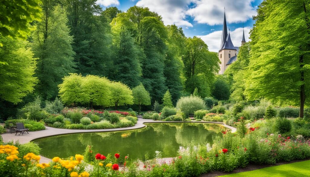 parks and gardens Luxembourg City