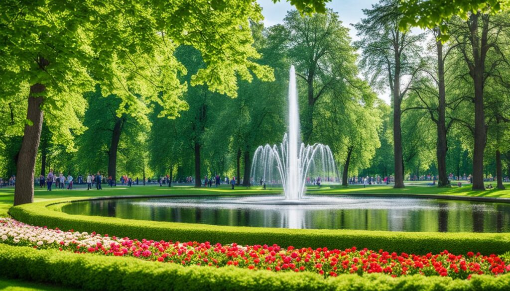 parks and gardens in Riga
