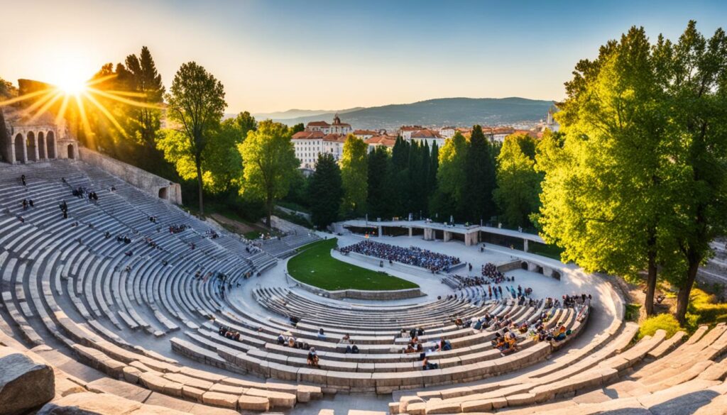 plovdiv amphitheater seating
