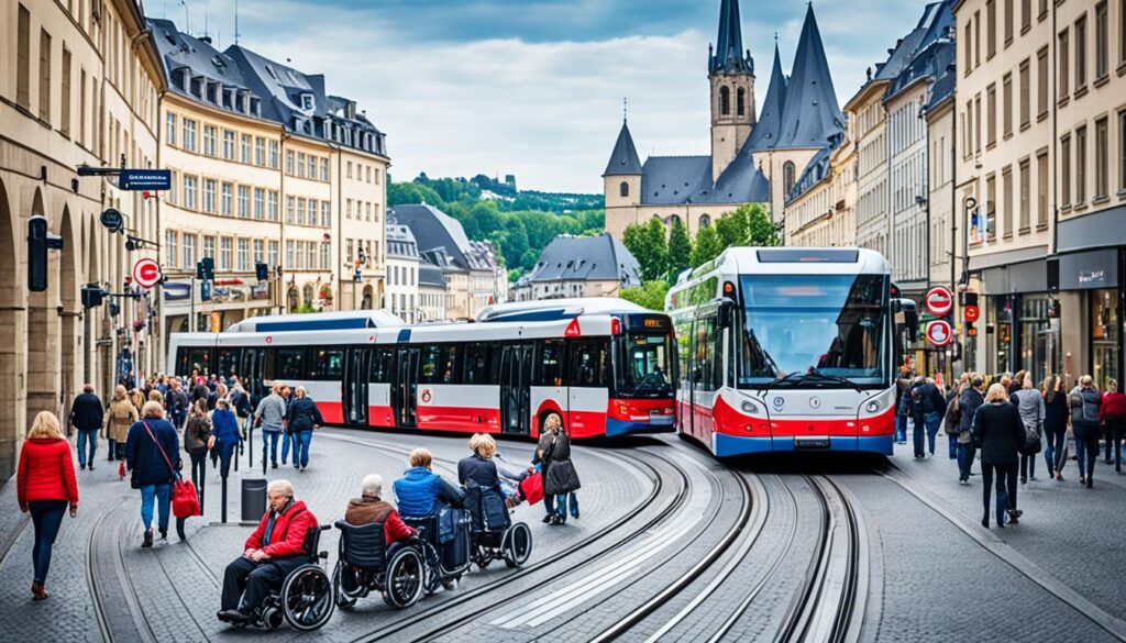 public transportation in Luxembourg City