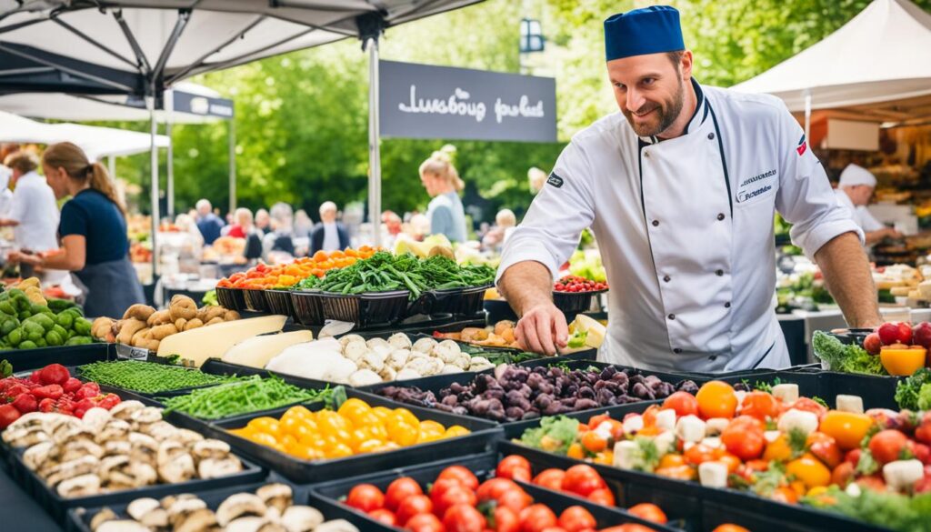 sustainable dining in Luxembourg City