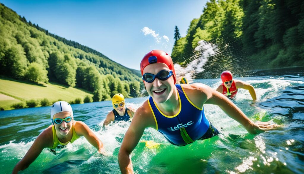swimming tips for Lac d'Echternach