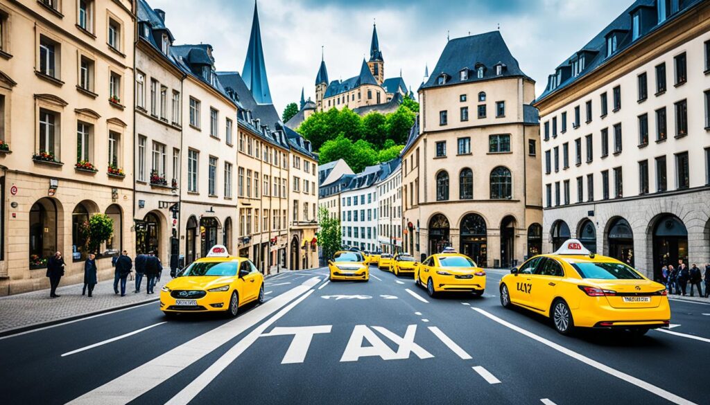 taxis in Luxembourg City