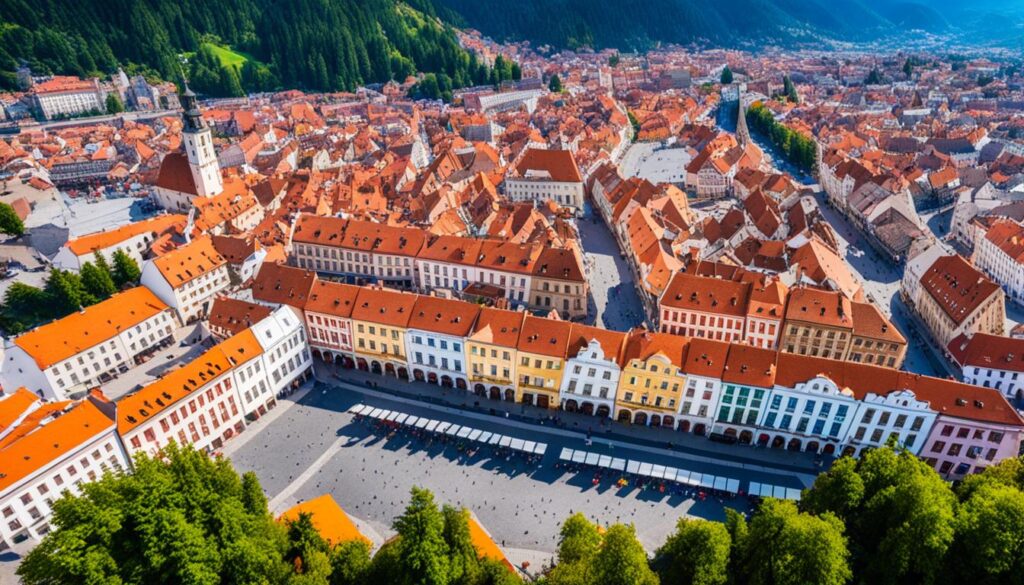 top locations for views in brasov