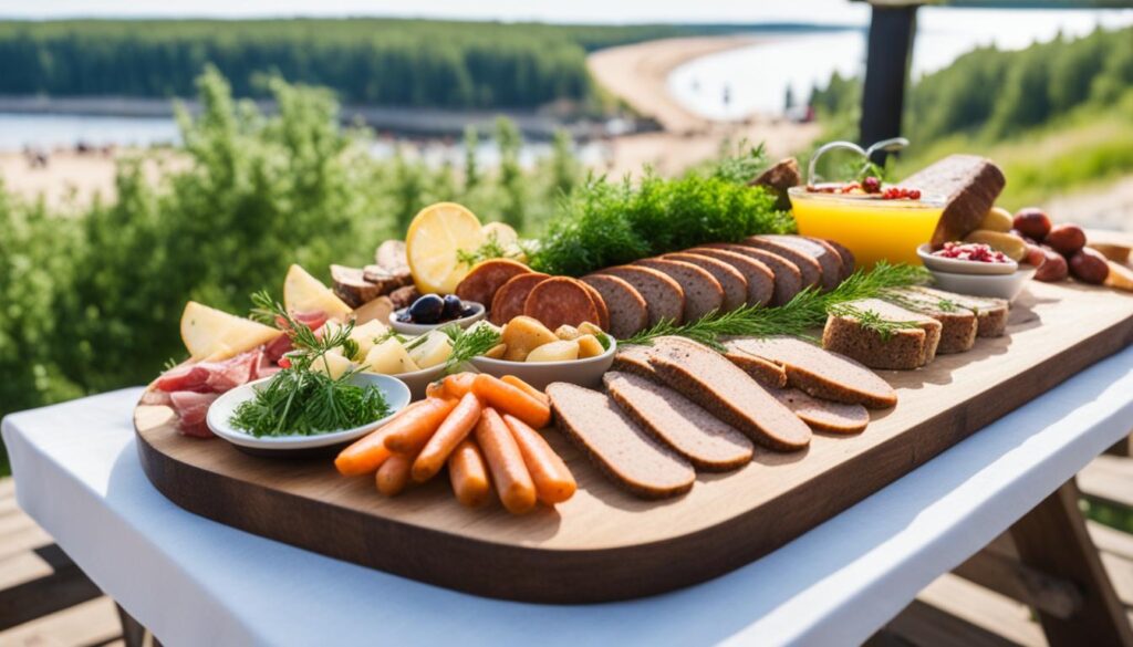 traditional Latvian dishes in Jurmala