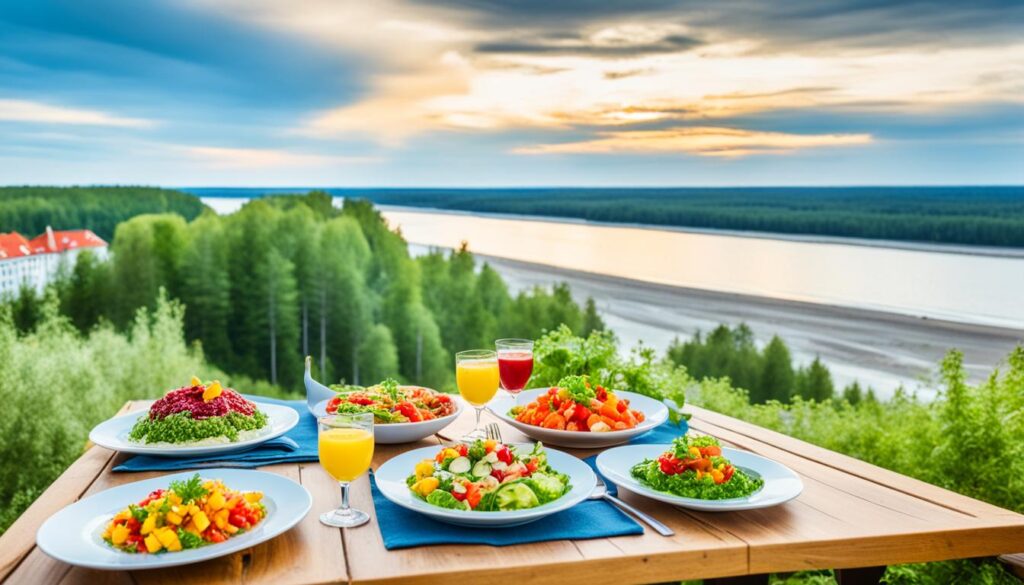 traditional Latvian food in Jurmala