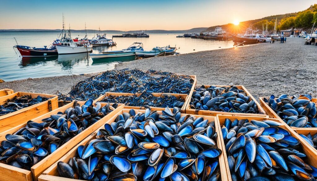 where to find burgas mussels