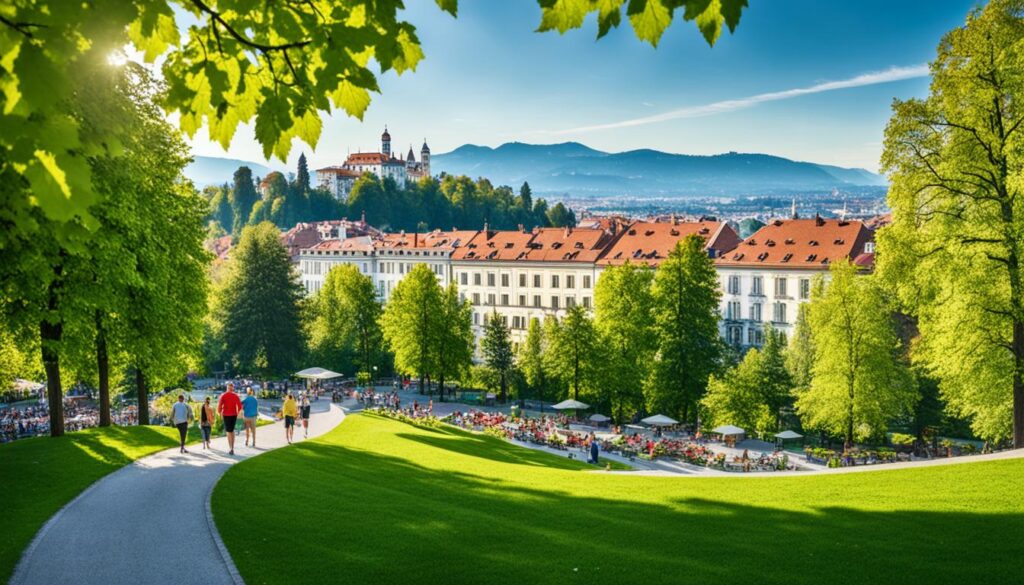 where to stay in Ljubljana near attractions