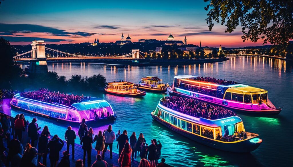 Belgrade river clubbing
