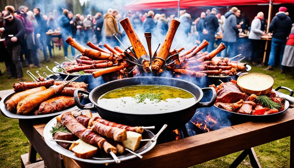 Kranj medieval festivals food and drink